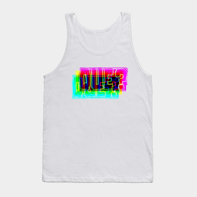 Glitch Que? Tank Top by stefy